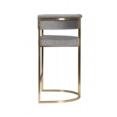 gold upholstered bar stools